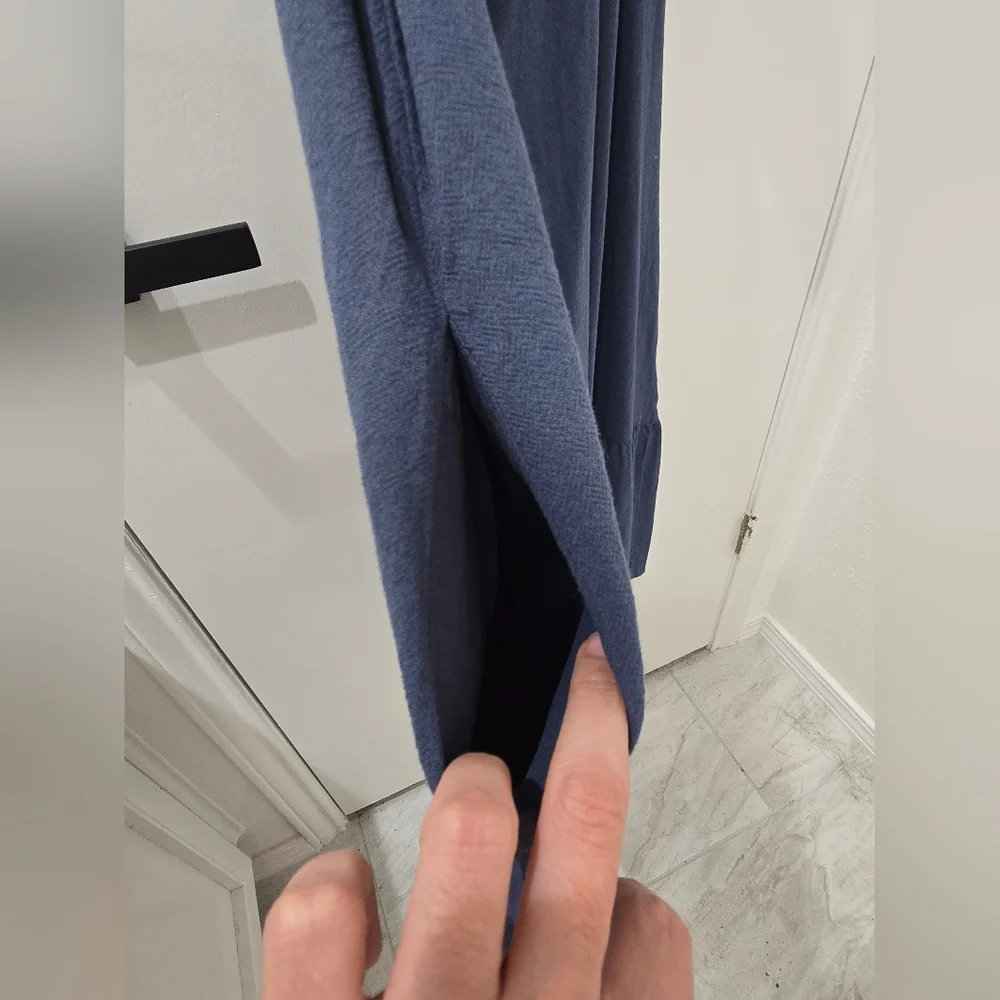 Universal Thread Navy Ruffled Dress - Picture 3 of 3